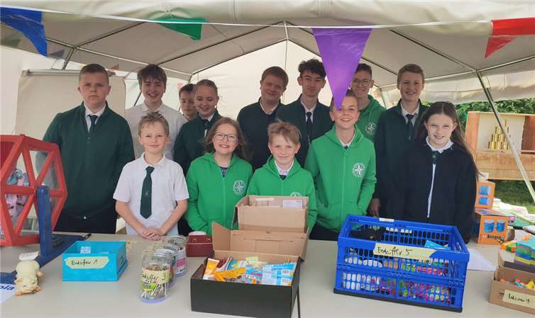 Die Schützenjugend hatte ein tolles Kinderprogramm auf die beine gestellt.