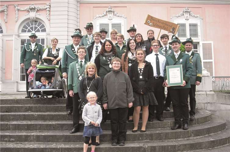 Die Schützenjugend konnte den Förderpreis nach zwei Jahren wieder für sich gewinnen. Andreas Diering