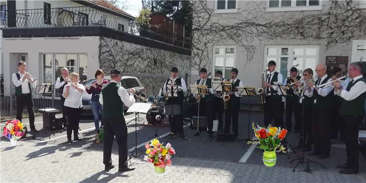 Die Schützenkapelle Mendig unter der Leitung von Heinrich Hoffmann wusste die Zuhörer zu begeistern. Foto: privat