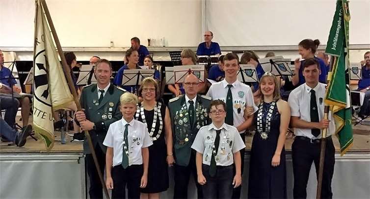 Die Schützenkönige 2018.