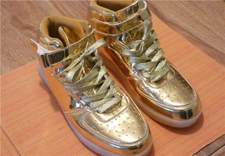 Die Schuhe des Queckenberger Prinzen.Foto: privat