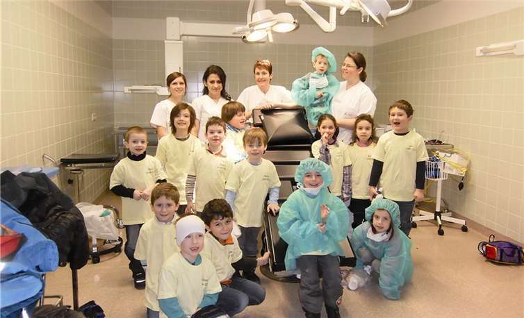 Die Schukis konnten den Betrieb eines Krankenhauses in Andernach näher kennenlernen.privat