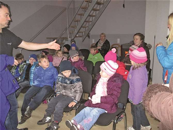 Die Schukis tauchten in die Welt der Sterne und Planeten ein.privat