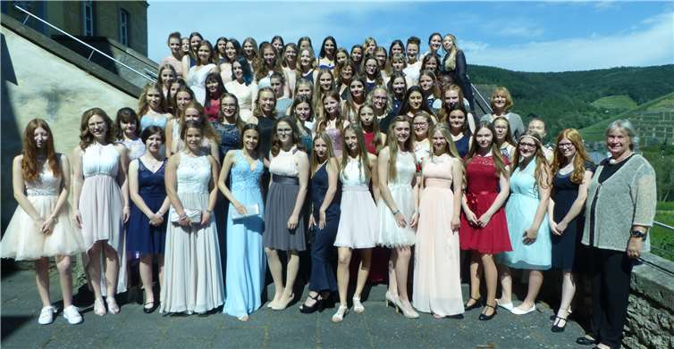 Die Schulabgängerinnen der Realschule Calvarienberg.Foto: privat