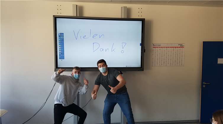 Die Schulgemeinschaft bededankt sich bei allen Spendern und Mitgliedern des Fördervereins.Foto: privat