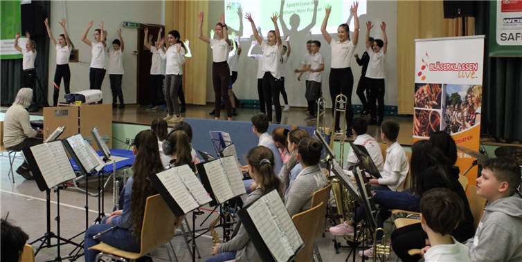 Die Schulgemeinschaft hatte zahlreiche Programmpunkte für den Tag der offenen Tür vorbereitet. Fotos: privat