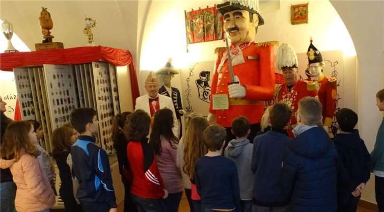 Die Schulkinder hatten einenspannenden Ausflug im Fastnachtsmuseum. Quelle: AKK