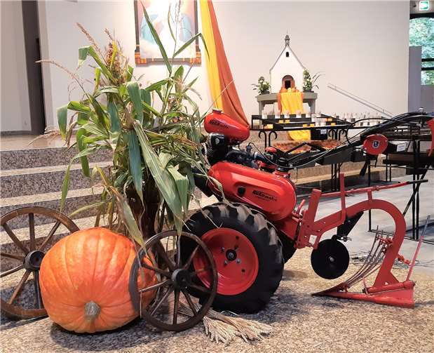 Die Schwestern hatten den Altarraum auch in diesem Jahr thematisch passend und wunderschön geschmückt.