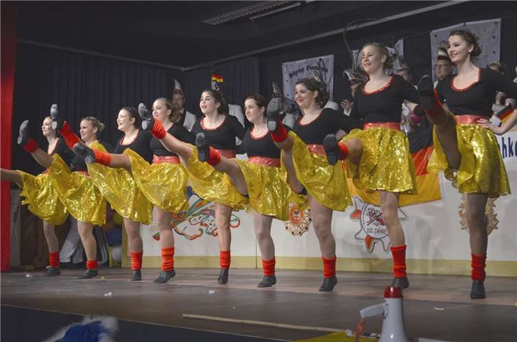 Die Secrets bei ihrem tollen Tanz „Deutschlandreise“.