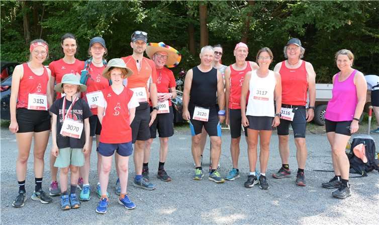 Die Selbstläufer Altenahr stellten die 3. größte Mannschaft beim AHRTuS-Lauf.  Fotos: Selbstläufer Altenahr