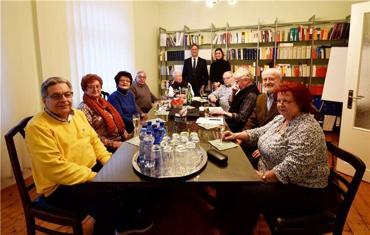 Die Senioren Union Koblenz während ihrer Vorstandssitzung.Brennig