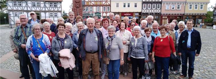 Die Senioren Union Maifeld im Hessenpark.Foto: Senioren Union Maifeld