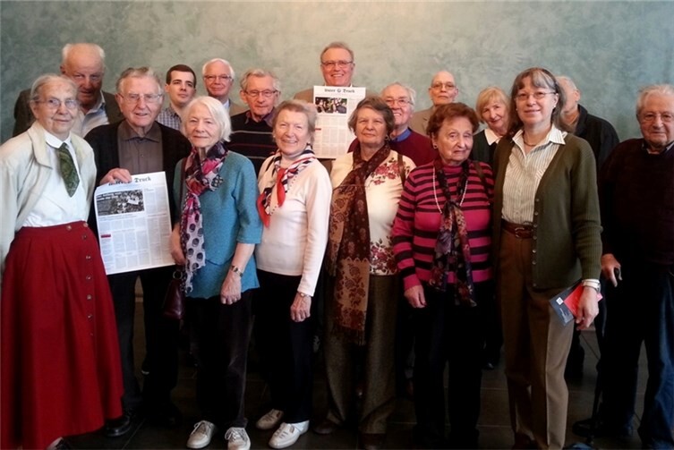 Die Senioren-Union Meckenheim und interessierte Gäste im Haus der Geschichte.privat