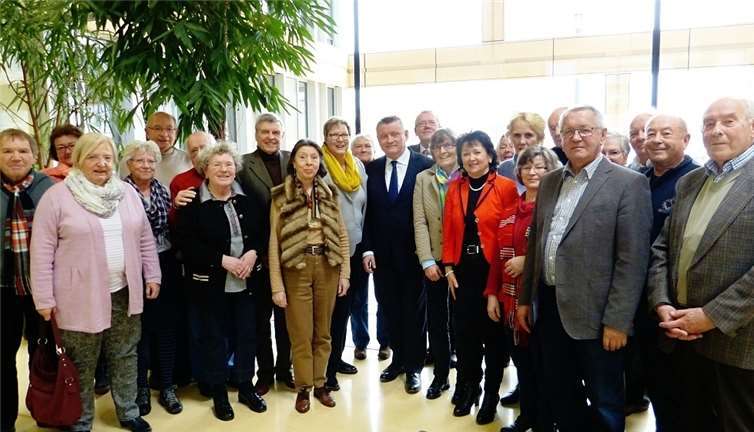 Die Senioren-Union Swisttal während des Besuchs des Bundesministerium für Gesundheit.privat