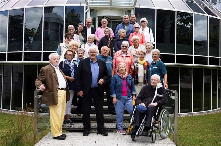 Die Senioren-Union aus Koblenz-Güls mit ihrem Vorsitzenden Georg Hollmann.  Foto: Lotto Rheinland-Pfalz GmbH