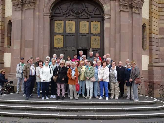Die Senioren-Union des Gemeindeverbandes Mendig war im Kloster Himmerod und in der Kokosweberei Eisenschmitt zu Gast.  Foto: privat