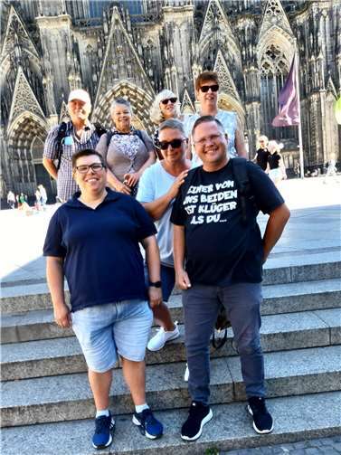 Die Senioren aus Weißenthurm erkundeten Köln. Foto: privat