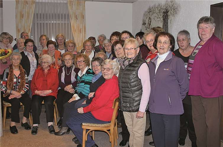 Die Senioren der Gymnastik-Abteilung auf ihrer stressfreie „Jahresanfangsfeier“.privat