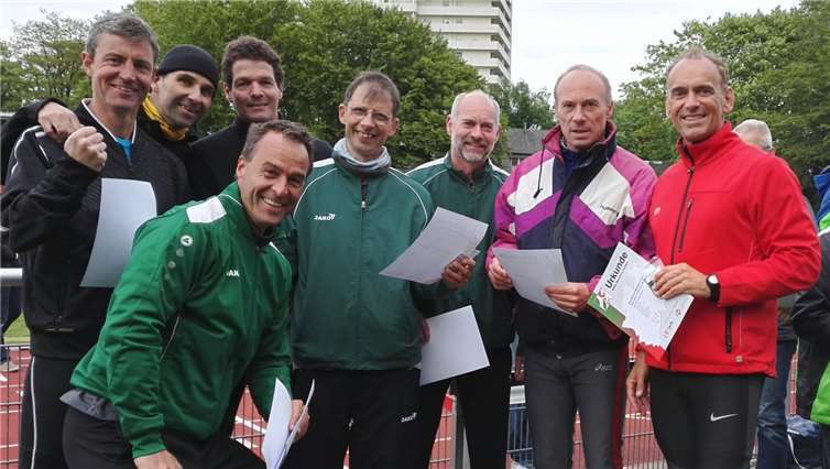 Die Senioren des TV Rheinbach starteten in Emmerich.Foto: privat