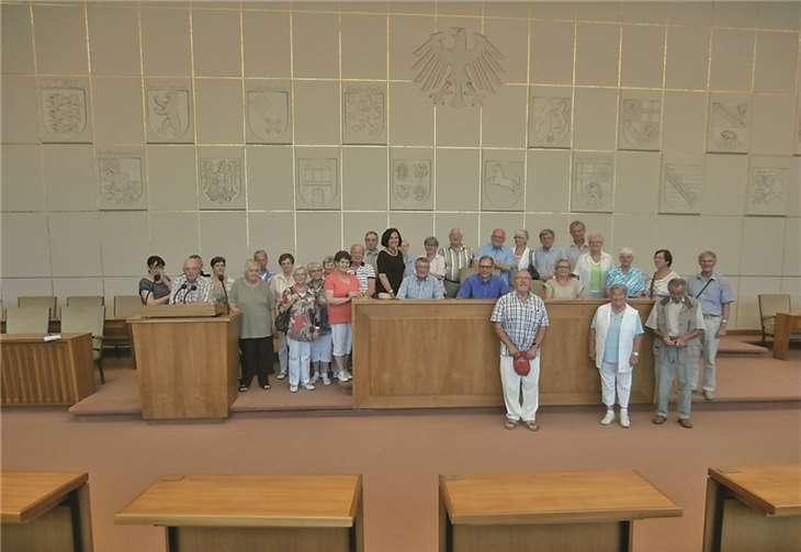 Die Senioren erfuhren allerhand Wissenswertes über Bonn und seine Geschichte.privat