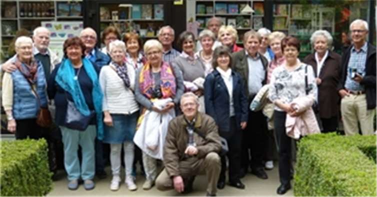 Die Senioren erlebten einen erkenntnisreichen und geselligen Tag auf ihrer Tour nach Bendorf-Sayn. privat