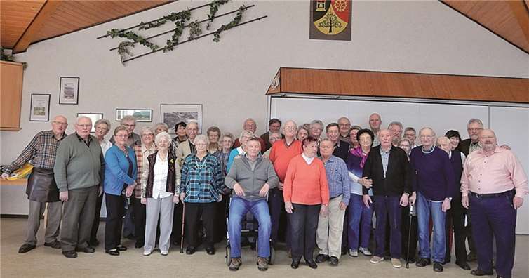 Die Senioren feierten gemeinsam ein frühlingshaftes Fest.