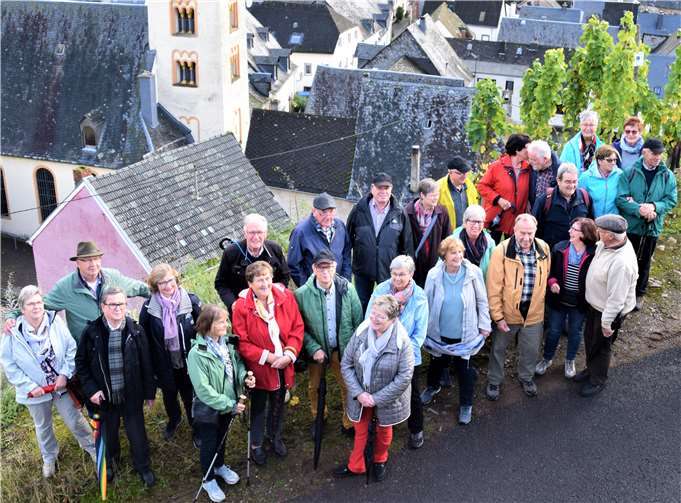 Die Senioren genossen die schöne Aussicht. Foto: privat