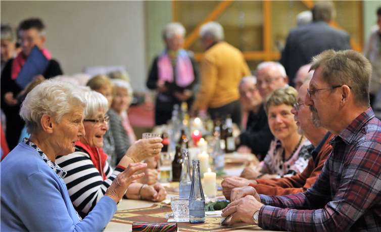 Die Senioren genossen die vorweihnachtliche Stimmung. Foto: privat