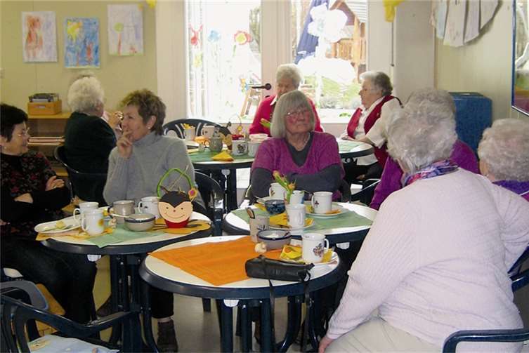 Die Senioren haben den Nachmittag mit den Kleinen genossen. privat
