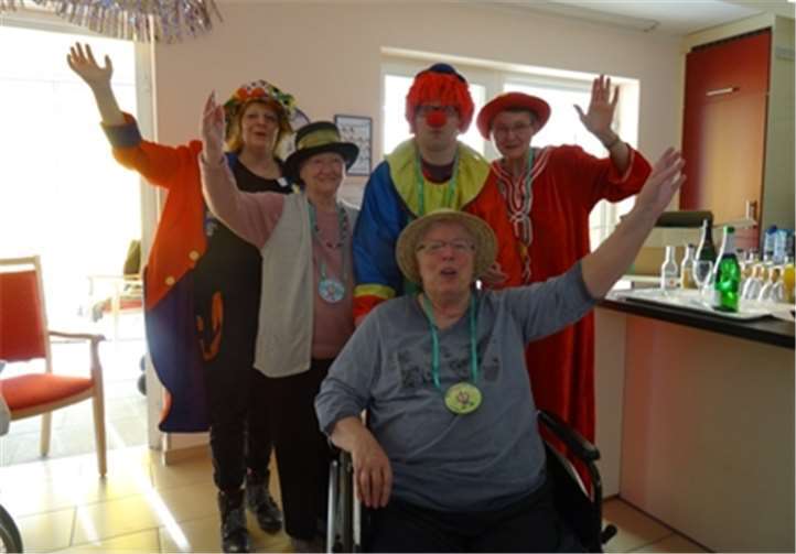 Die Senioren und die Betreuer hatten viel Spaß.privat
