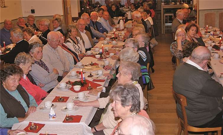 Die Senioren verbrachten einen schönen Nachmittag. Privat