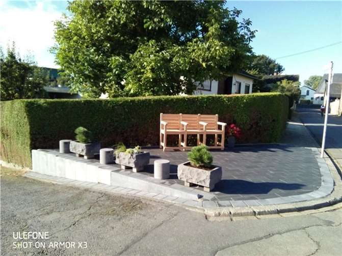 Die Seniorenbank in Einig. Foto: privat