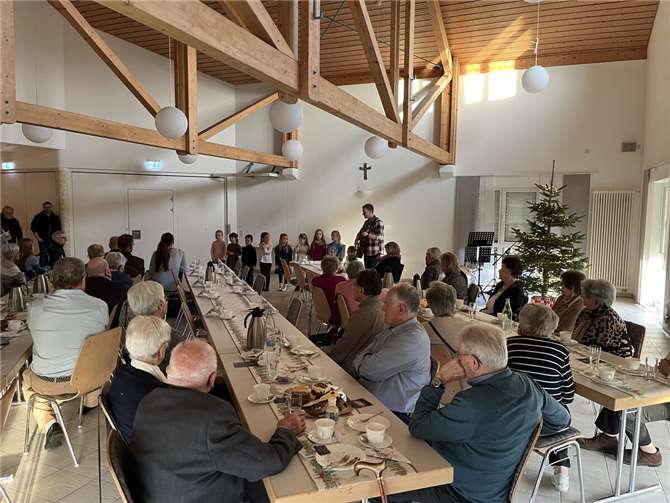 Die Seniorenfeier war gut besucht.