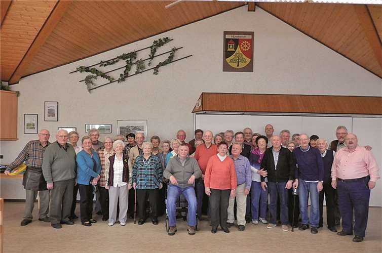 Die Seniorengemeinschaft Hümmerich verbringt jeden Monat schöne Stunden gemeinsam im Dorfgemeinschaftshaus. privat