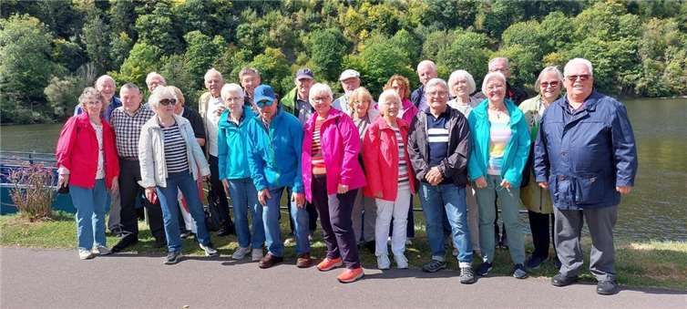 Die Seniorensportgruppe war zu Besuch an der Rur. Foto: privat
