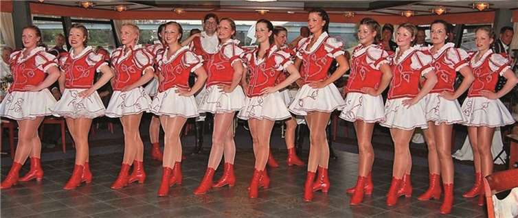 Die Seniorentanzgruppe der K. K. Funken „Rot-Weiß“ legte wieder einen grandiosen Auftritt hin.privat