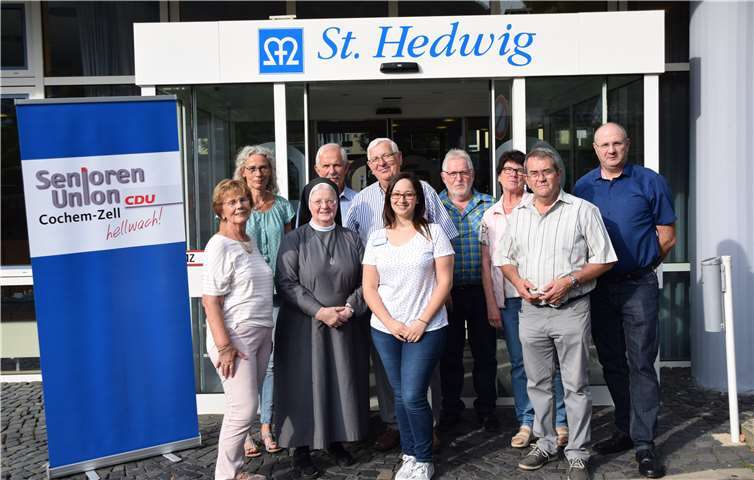 Die Seniorenunion Cochem - Zell besuchte das Seniorenheim St. Hedwig. Fotos: Seniorenunion