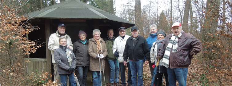 Die Seniorenwanderer aus Hümmerich.Privat