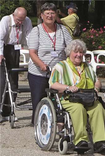 Die Seniorinnen und Senioren beim Halbtagesausflug in Bad Neuenahr.Privat