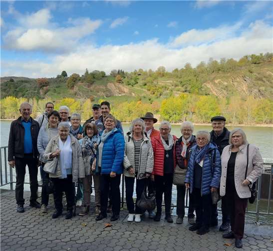 Die Seniorinnen und Senioren erlebten einen schönen Ausflug.  Fotos: privat
