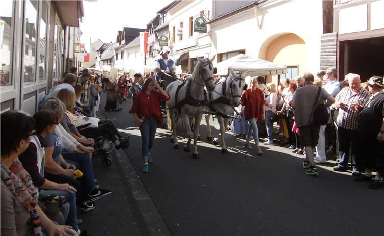 Die Senioten aus St. Vinzenz genossen wieder den wunderschönen Weinfestumzug. privat