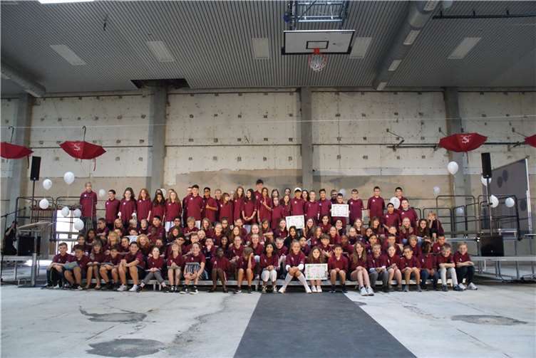 Die Sextaner des Rhein-Gymnasium Sinzig.  Foto: Rhein-Gymnasium Sinzig