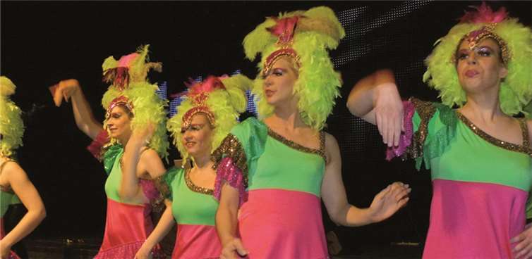 Die Showtanzgarde der GKKG erhielt tosenden Beifall.privat