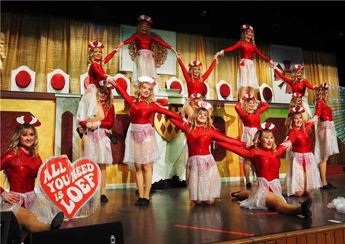 Die Showtanzgruppe Black & White aus Löf.