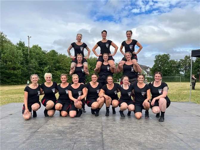 Die Showtanzgruppe „Eskaliert Eh“ tanzte sich erneut in die Herzen der Besucher. Fotos: privat