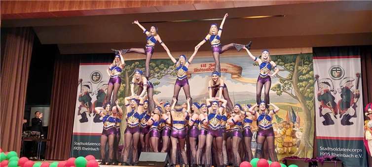 Die Showtanzgruppe aus Mutscheid zeigte ihr Können. Fotos: privat