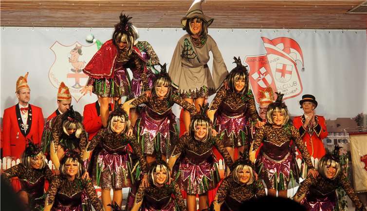 Die Showtanzgruppe der Großen Funken.