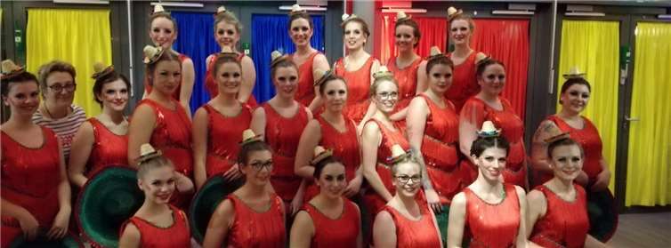 Die Showtanzgruppe des TV Jahn.Foto: privat