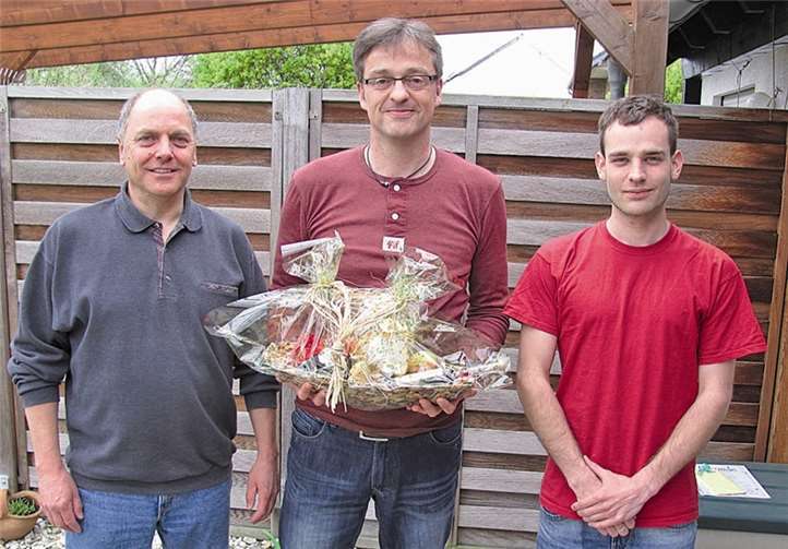 Die Sieger Christoph Theisen, Oliver Rosendahl und Josef Groß.