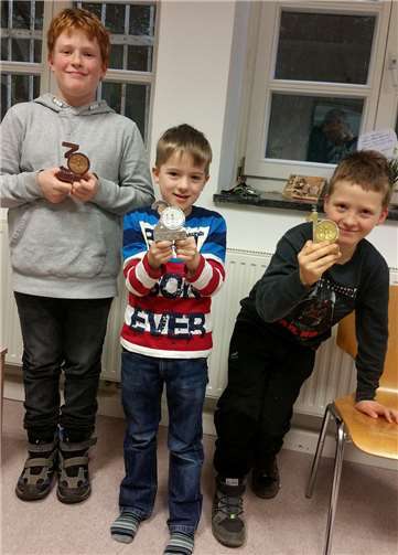 Die Sieger Felix von Elmpt, Christian Wilbert und Jannik HöblichMarkus Höblich